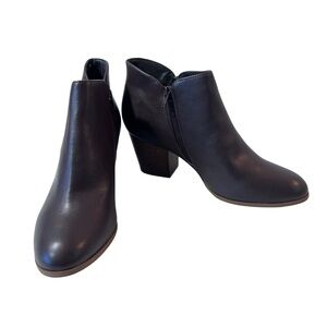 Style & Co Masrinaap Ankle Boots Brown Womens Heel Height 3” New